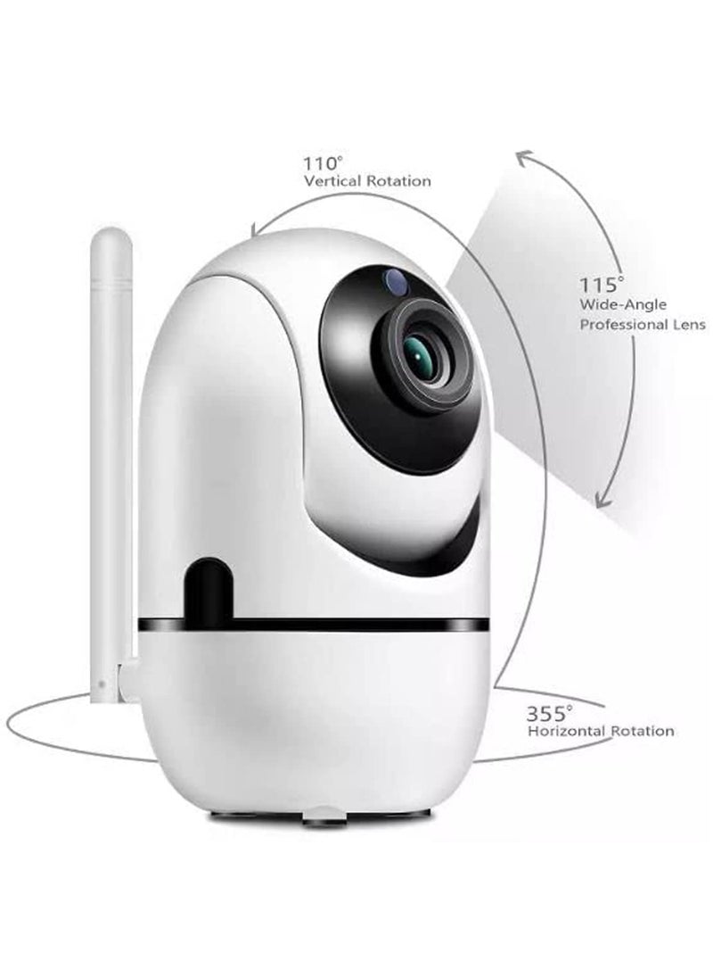 GREENEYE CCTV Camera WIFI Wireless Home Security Camera CCTV Surveillance Camera36MmNtscSingle Camera Full HD 1080P Live Streaming Motion Detector Alarm Night Vision Single Antenna