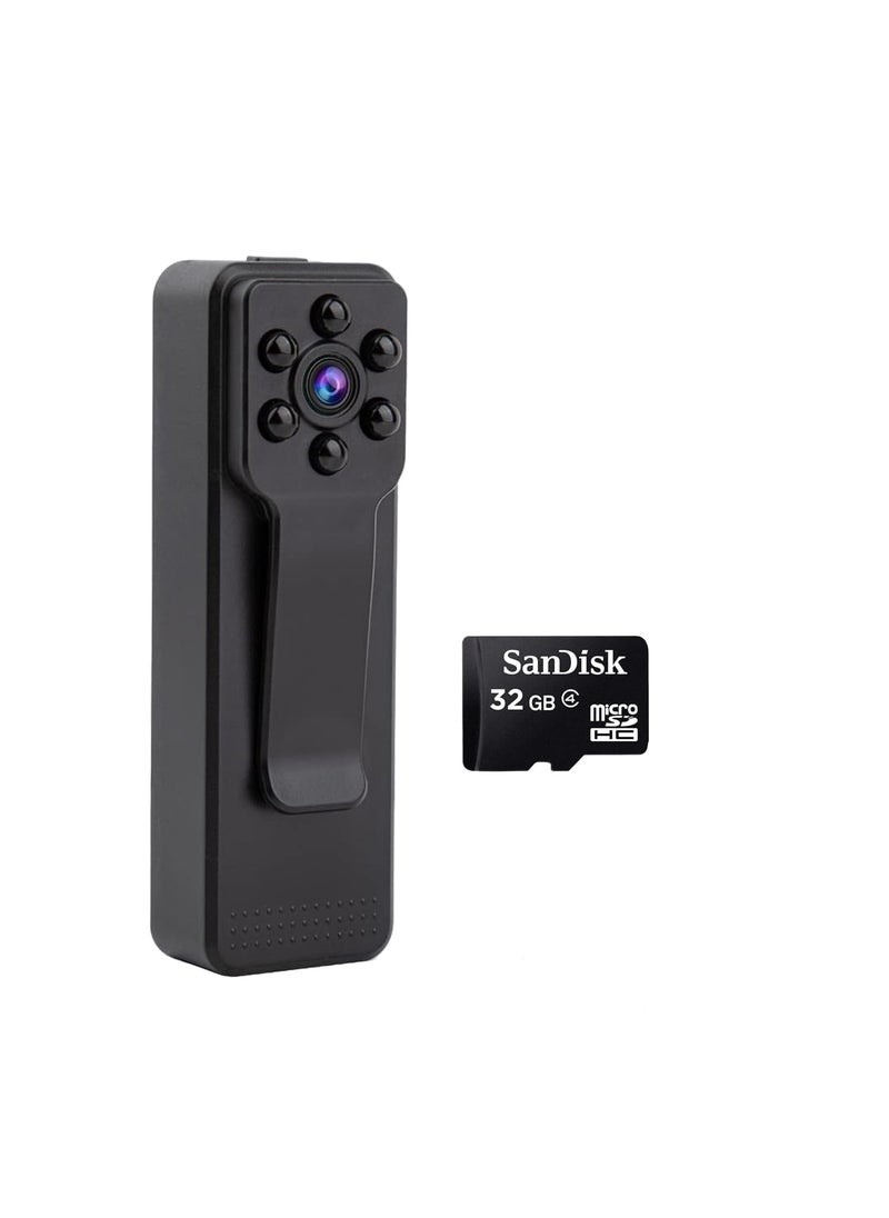 CAMLEIGH Secret Pocket Body Portable Recorder for HomeOffice Security Ultra HD 1080p Camera with Indoor Outdoor Audio and Video Recording Upto 5 Hours Battey Backup Non WiFi Camera Pocket Camera