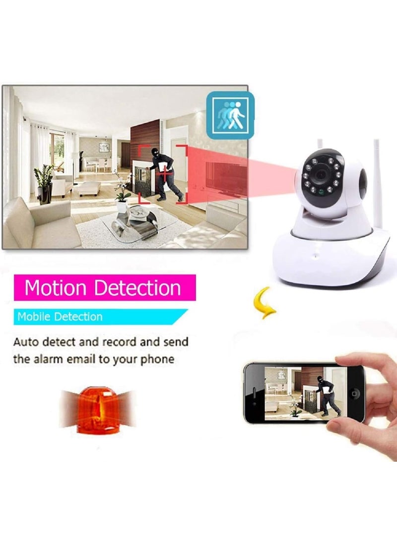 LOOK CAM Indoor 360 1080P Full HD Security IP Dual Antenna WiFi Camera 360 Two Way Security Camera