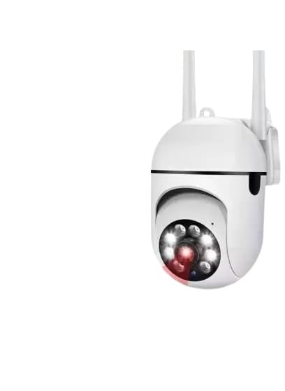 Ducncon CCTV WiFi 360 Wireless 4MP Camera 24hour Recording Night Vision TwoWay Audio Security Camera 128 GB 1 Channel