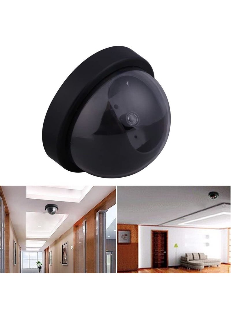 Avenn Dummy Security Camera with Blinking Flashing Red Led Light Indication Fake CCTV Dummy Wired Dome Camera for Home or Office Security 4