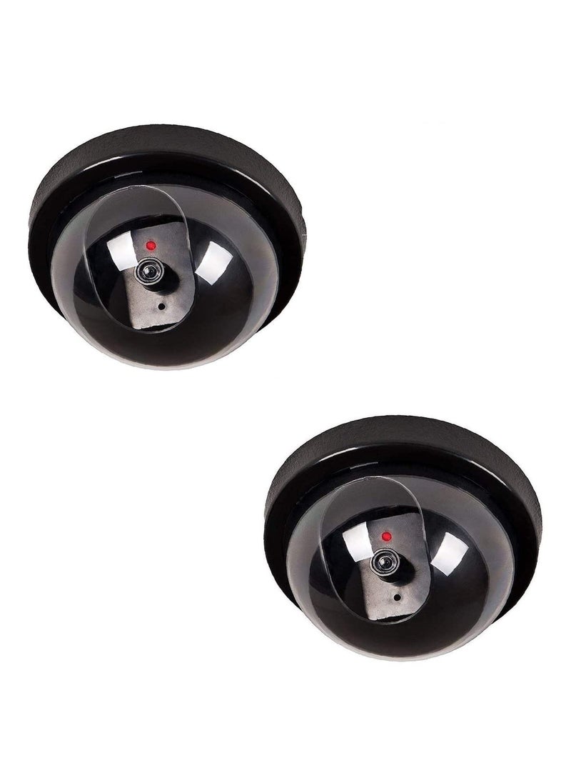 Avenn Dummy Security Camera with Blinking Flashing Red Led Light Indication Fake CCTV Dummy Wired Dome Camera for Home or Office Security 4