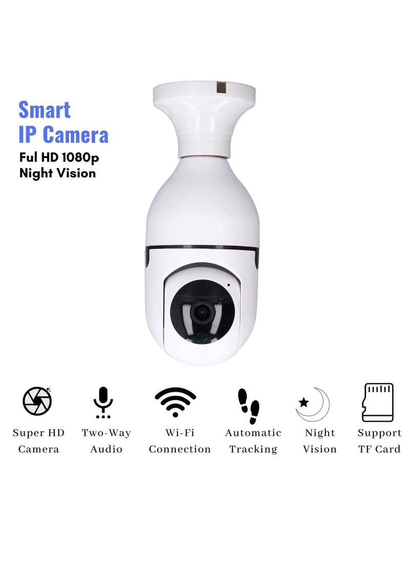 LONAAR EC13A 1080p Wireless WiFi IP CCTV Security Camera with 2 Way Audio Night Vision Smart Net Camera EC13A