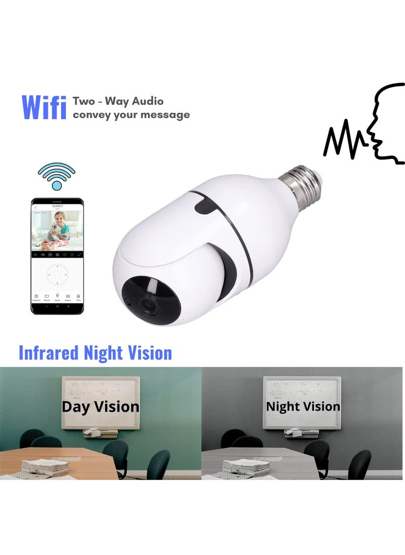 LONAAR EC13A 1080p Wireless WiFi IP CCTV Security Camera with 2 Way Audio Night Vision Smart Net Camera EC13A