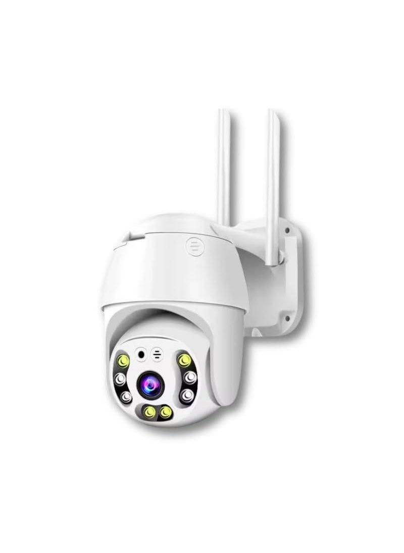 OneXsale Wireless Cameras for HomeOutdoor Security Cameras Wireless Outdoor 355PTZ 3MP 2K FHD WiFi Camera with 8 LEDs Motion Detection Siren 2Way Talk SDCloud Pack of 1