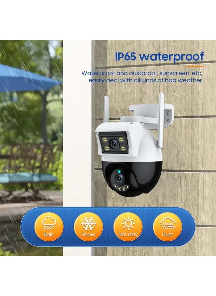 CAMERA DEKHO 2k PTZ Auto Tracking Night Vision 360 CCTV Outdoor Wireless Security Home IP WiFi CameraBinocular Surveillance11 LensTwo Way Audio Waterproof IP66