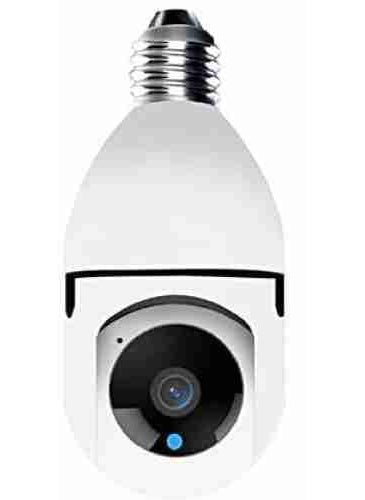 CAMERA DEKHO WiFi Full Ultra HD CCTV Wireless Bulb Camera 1080p Indoor 360 Night Vision Smart Home Sensor Auto Tracking Smart Motion Human Detection and Alarm Two Way Audio Remote Viewing_133_131
