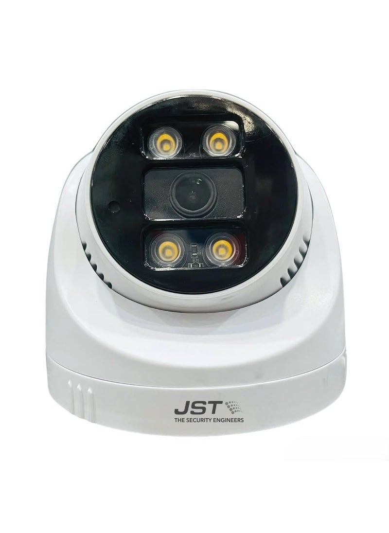JST 3MP 4G Dome Camera with 1296P Resolution Video 4G Support 2Way Talk Human Body Detection Advanced Night Vision Privacy Mode JTPD34G