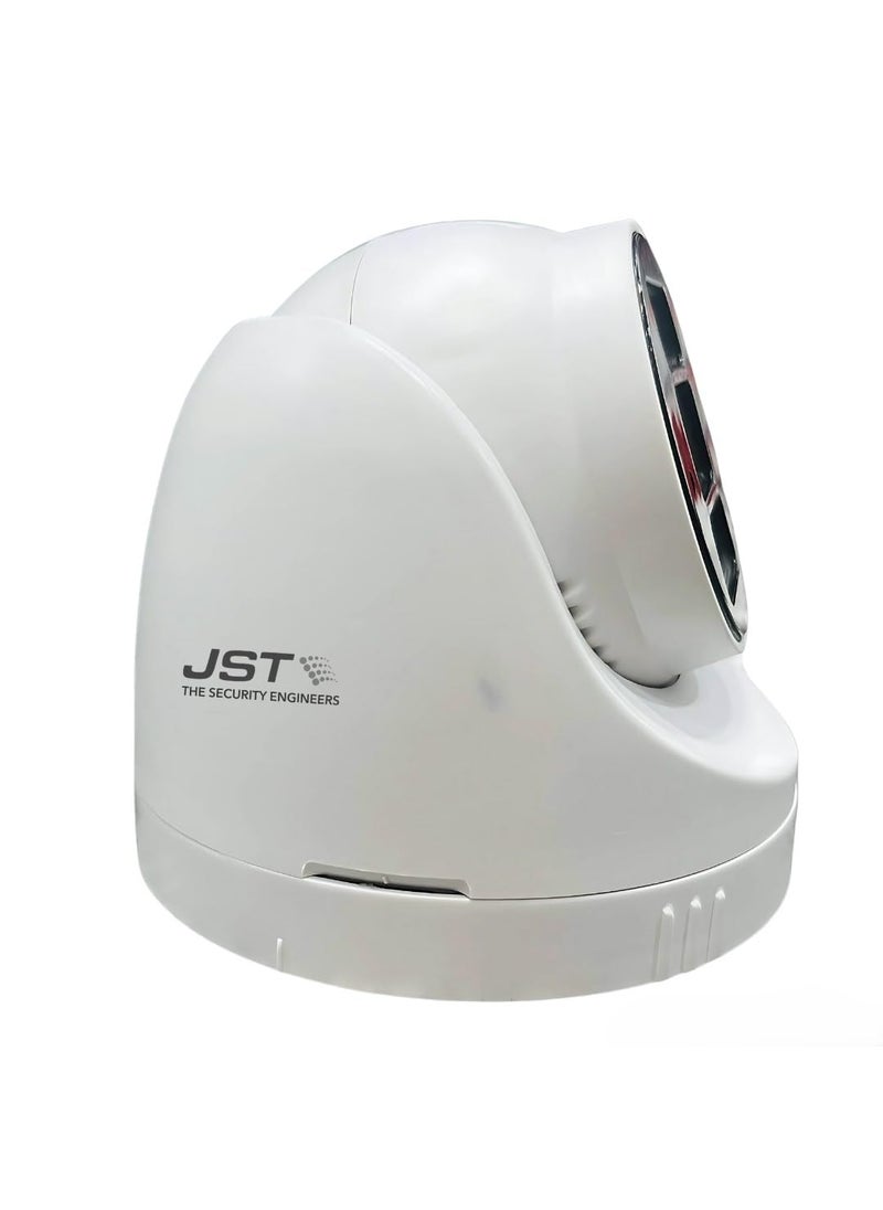 JST 3MP 4G Dome Camera with 1296P Resolution Video 4G Support 2Way Talk Human Body Detection Advanced Night Vision Privacy Mode JTPD34G