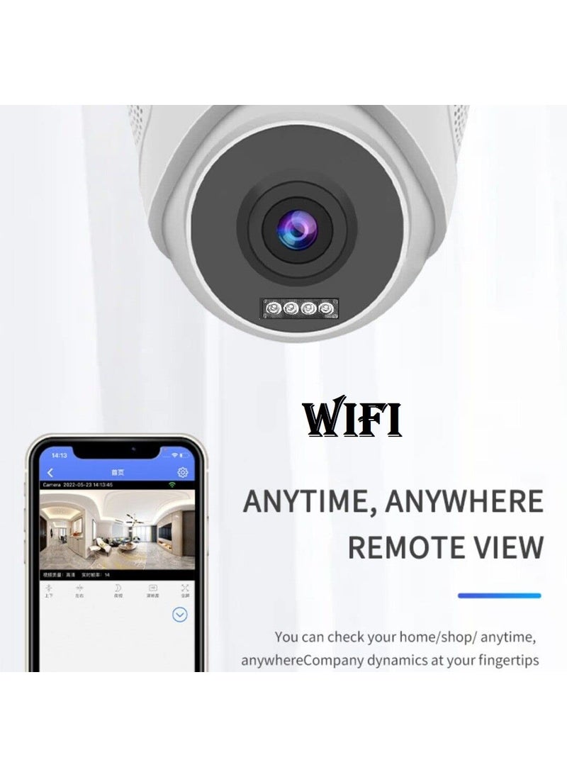 SIOVS 1080P WiFi Dome V380pro 2MP CCTV H265 Digital PTZ Wireless Camera Night Vision Hidden IndoorOutdor Security Camera