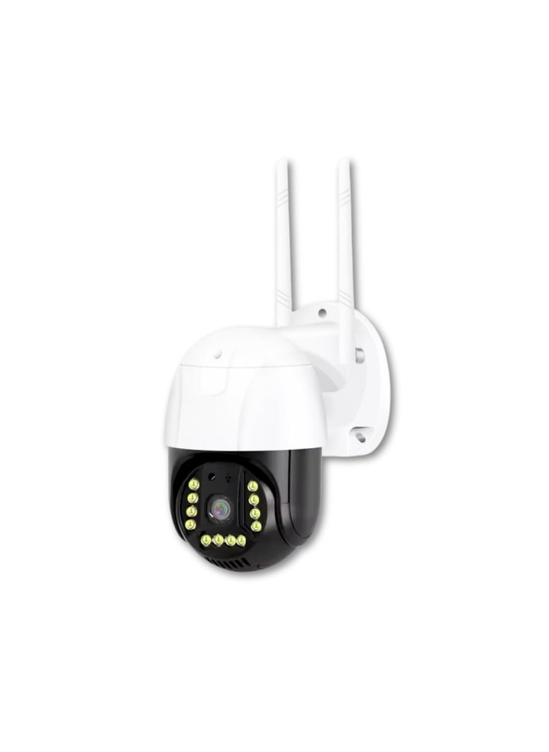 OneXsale 4G Ptz LTE Cellular CCTV Camera Outdoor Includes SDSIM Card Works Without WiFi 2K Live Video 360 Full Cover Color Night Mode MotionSiren Alerts Remote Phone Access