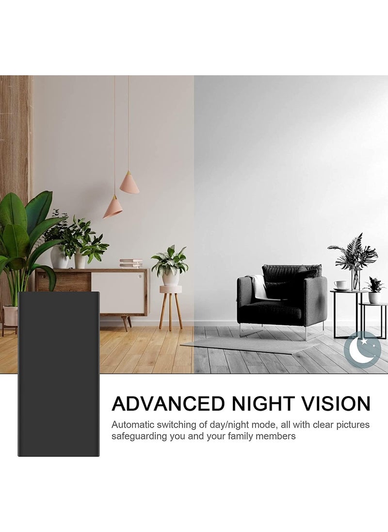 TECHNOVIEW WiFi Power Bank Security Camera H10 Plus 1080P HD Audio Video Recording Indoor Camera with Real Time Remote Control Night Vision Motion Detection