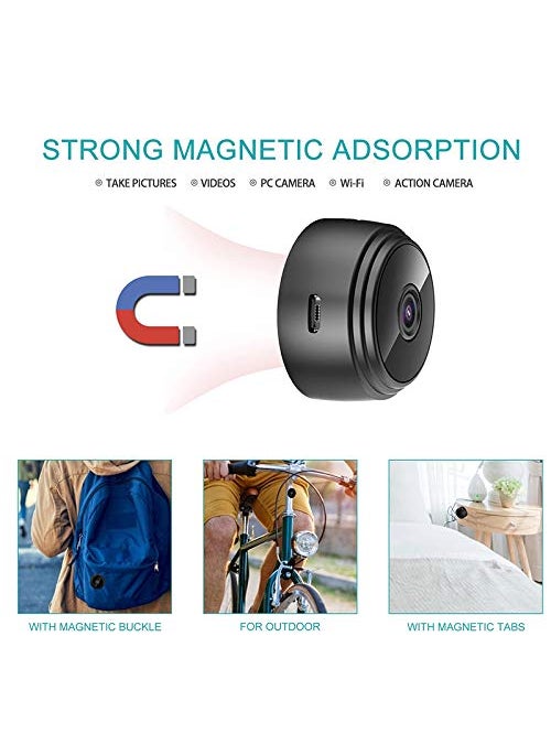 SIOVS CCTV Camera WiFi Wireless Video Camera Full HD 1080P Nanny Cam Night Vision Security Camera
