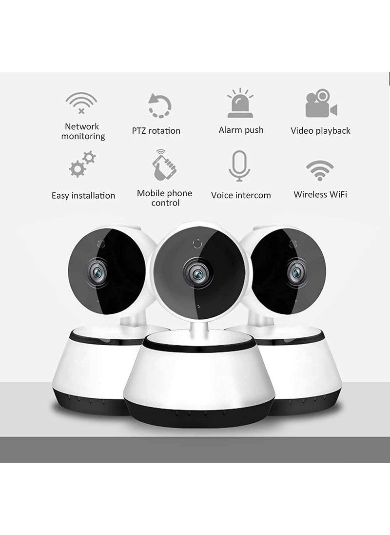 Sekuai Smart IP Wireless WiFi 1080P CCTV Camera Calling Alarm Night Vision 360 Degree Robot Watch Live TwoWay Audio