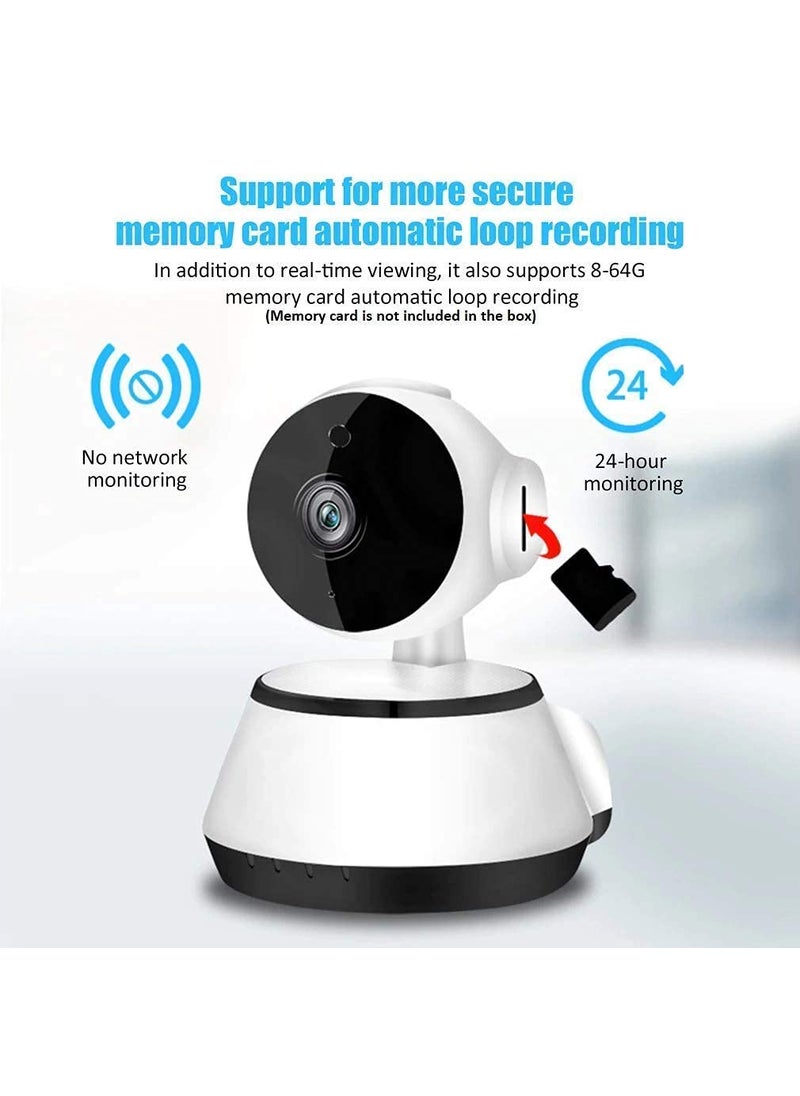 Sekuai Smart IP Wireless WiFi 1080P CCTV Camera Calling Alarm Night Vision 360 Degree Robot Watch Live TwoWay Audio