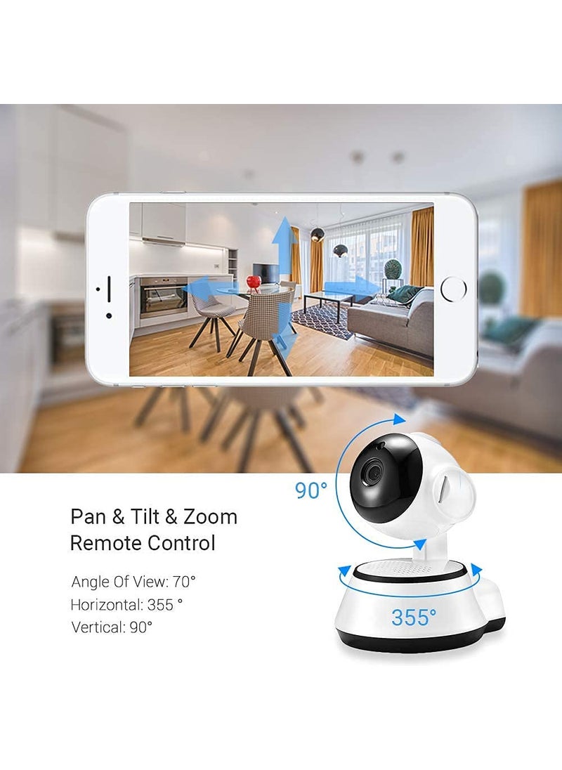 Sekuai Smart IP Wireless WiFi 1080P CCTV Camera Calling Alarm Night Vision 360 Degree Robot Watch Live TwoWay Audio