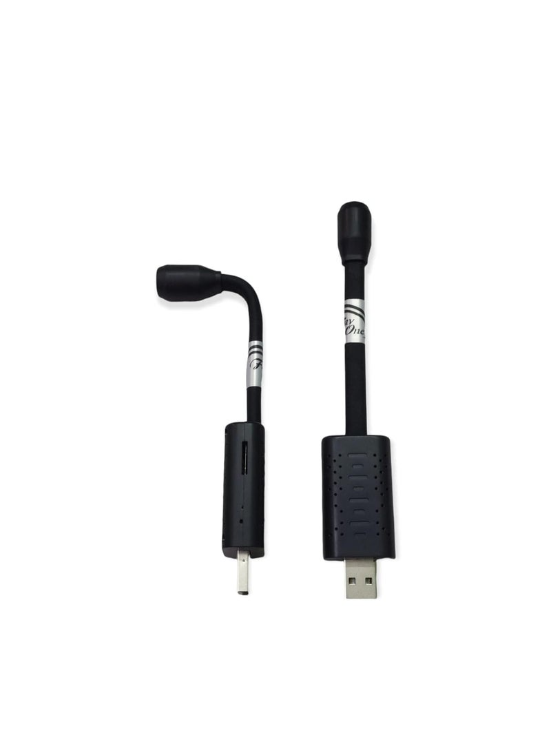 Favone Mini HD 1080p HD USB Universal Interface Flexible Neck CameraWide Angle Live View on Mobile AppMotion Detection Alarm WiFi SpyHidden USB WiFi Camera Upto 128GB Card not Included