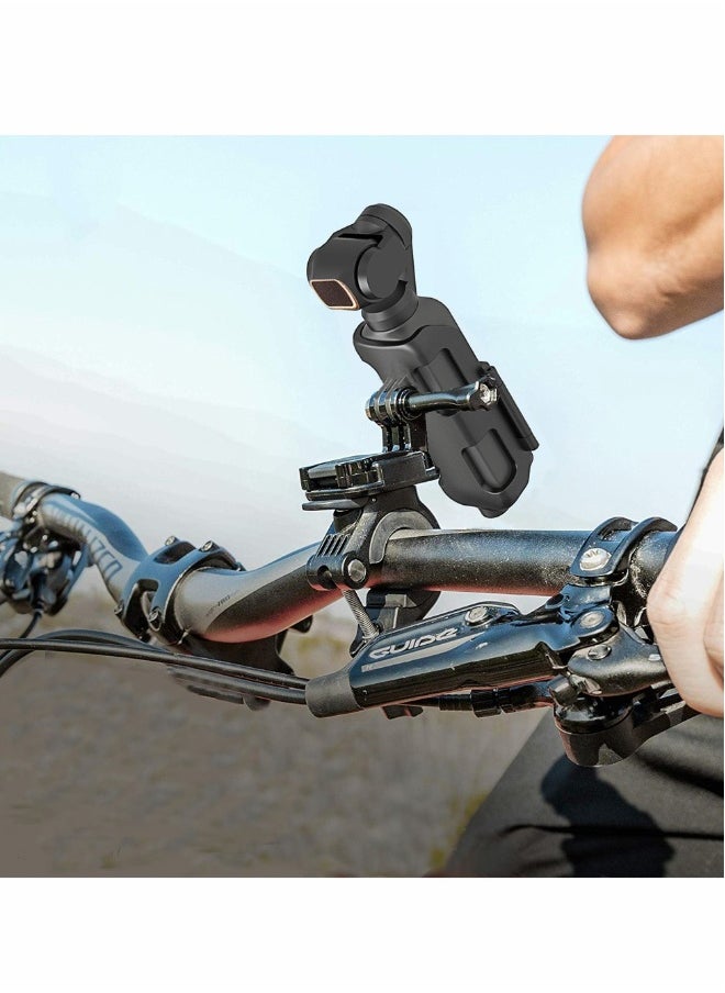 Action Mount for Dji Osmo Pocket Tripod and Gopro Stand Bracket Accessories Expansion Protective Frame with Quick-Release Design