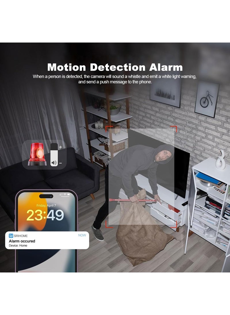 Maizic Smarthome 360 View 4G Sim Based Camera 2 LensScreen 2MP2MP FHD Smart CCTV Home Security Camera with PanTilt 2 Way Talk Color Night Vision Motion Detection Support SD Card Upto 128GB