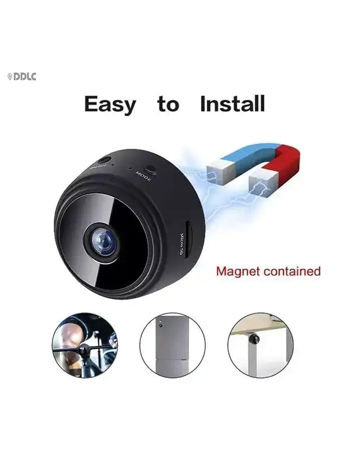 SKY HUB Full HD 1080P Mini WiFi Magnetic Camera Infrared Night Vision Wireless IP Mini Camera with Motion Detection