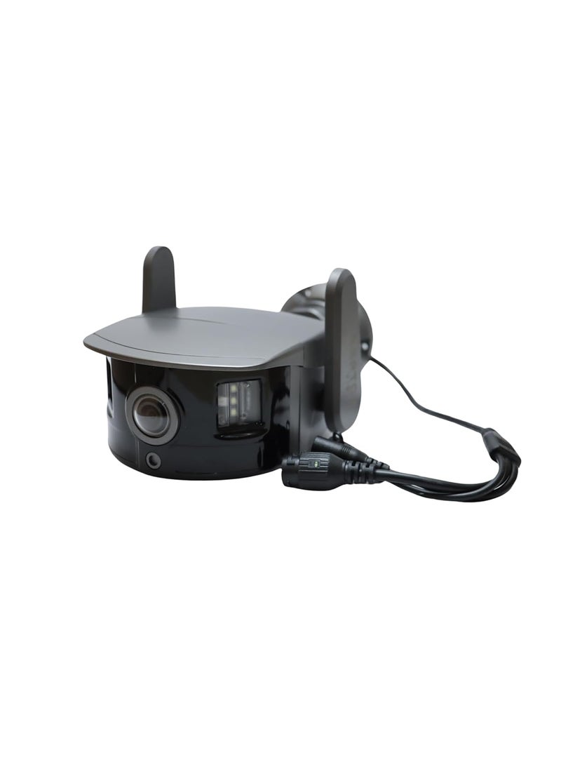 Raptor Vision RVCCB153M01 33MP Dual Light Indoor WiFi Camera with 340 PanTilt FullColor Night Vision and Motion Detection