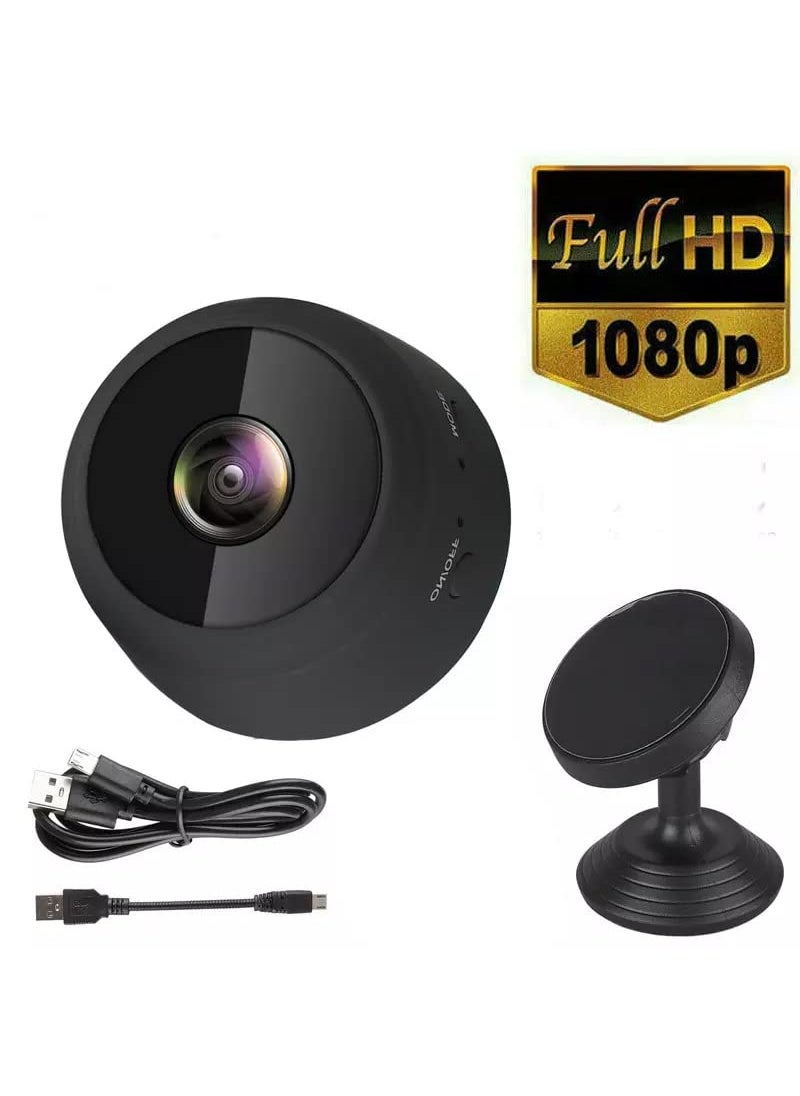 TECHNOVIEW Spy HD Plus Wireless WiFi Camera 2 Mp Video Audio Recording Watch Live Indoor Security IP Camera for Home Motion Detection Low Light Night Vision MiniA9Wifi