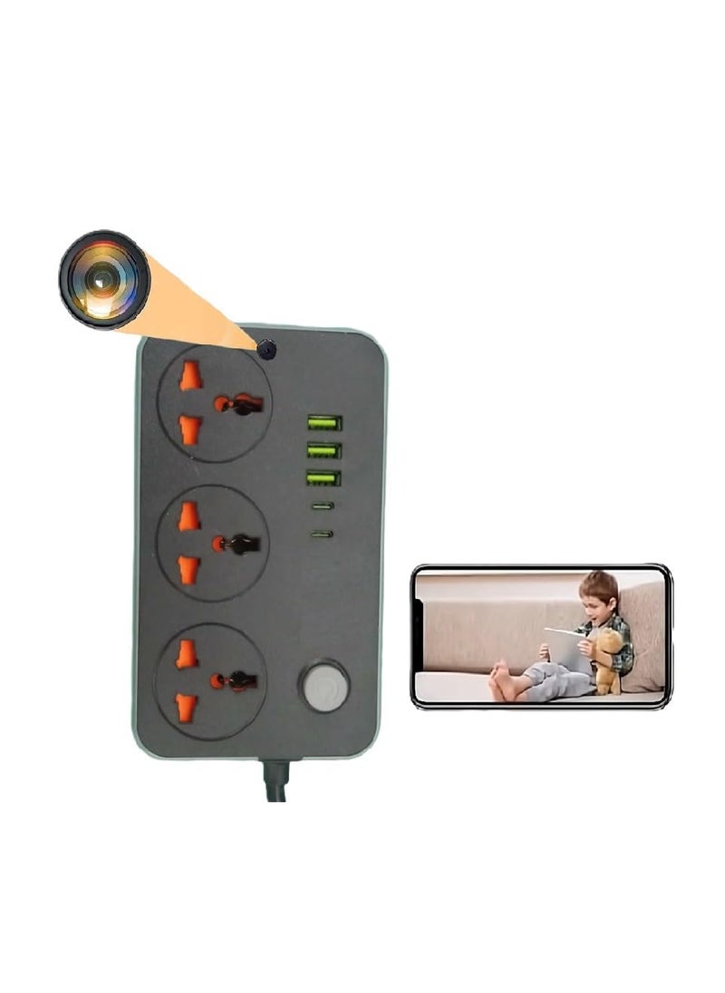 FREDI HD PLUS Extension Board WiFi Remote View Home Security Indoor Camera Work Inbuilt 32GB Camera iWFCam APP