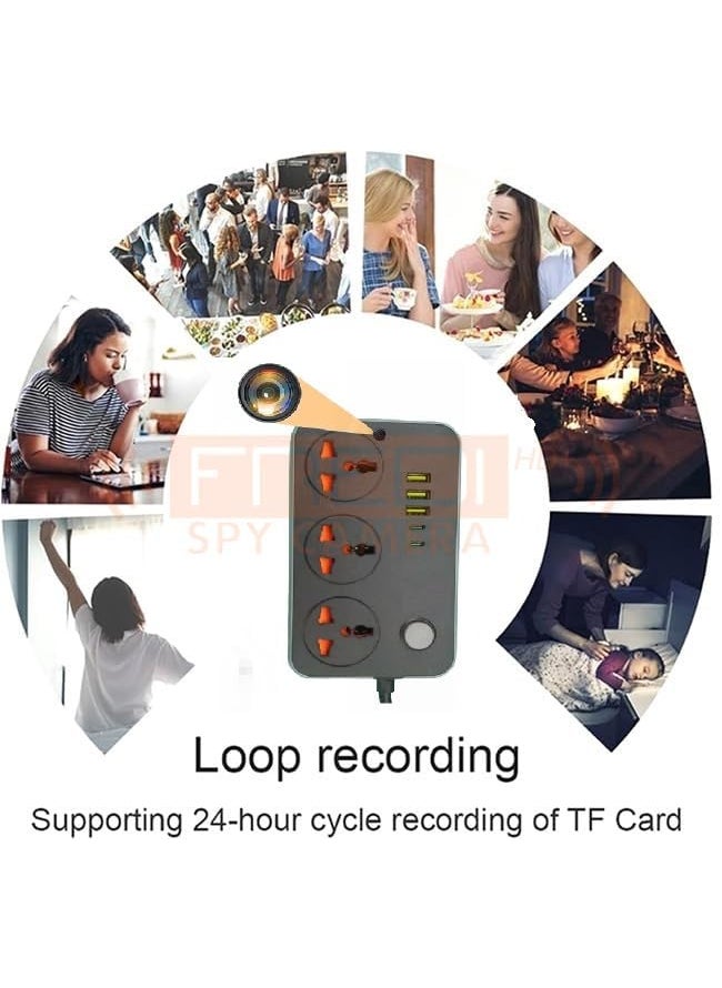 FREDI HD PLUS Extension Board WiFi Remote View Home Security Indoor Camera Work Inbuilt 32GB Camera iWFCam APP