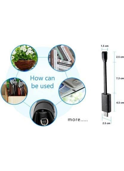 Favone 1080p HD WiFi Mini Spy Hidden Camera Live View on Mobile App Portable Supported 128GB Micro SD Card