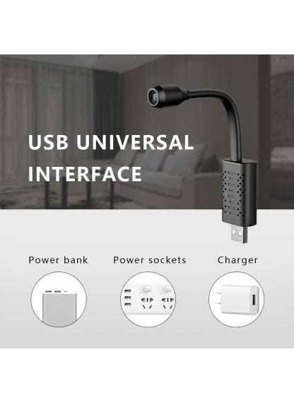 Favone 1080p HD WiFi Mini Spy Hidden Camera Live View on Mobile App Portable Supported 128GB Micro SD Card