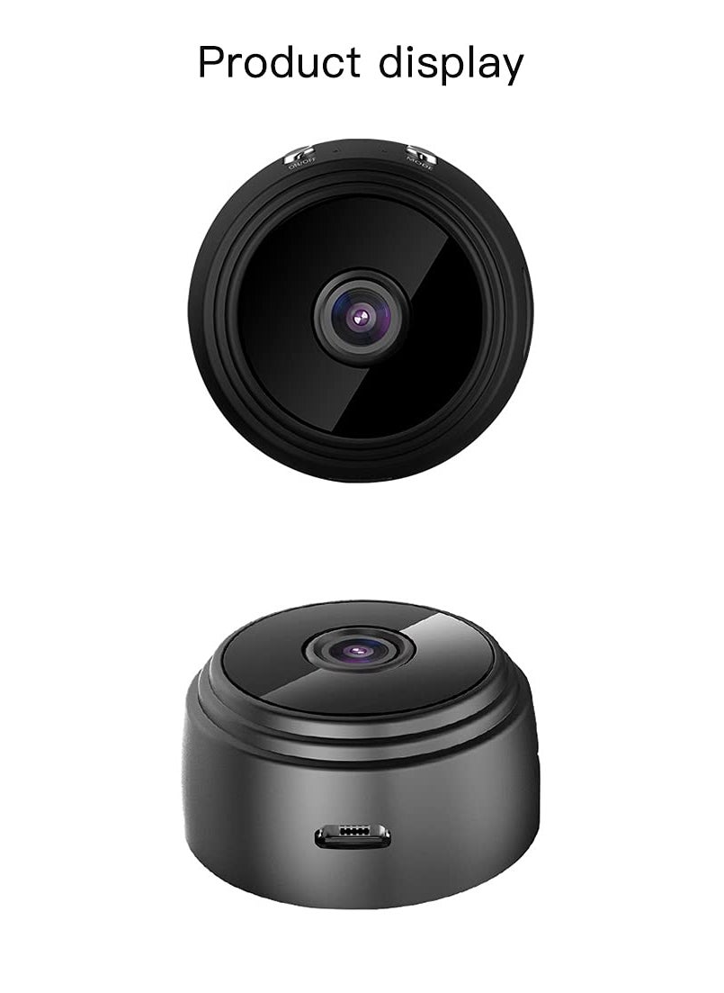 Refurbished TECHNOVIEW Mini WiFi Camera HD 1080P Wireless Hidden Camera Video Camera Small Nanny Cam with Night Vision and Motion Activated Indoor Use Security Cameras Surveillance Cam for Car Home Office