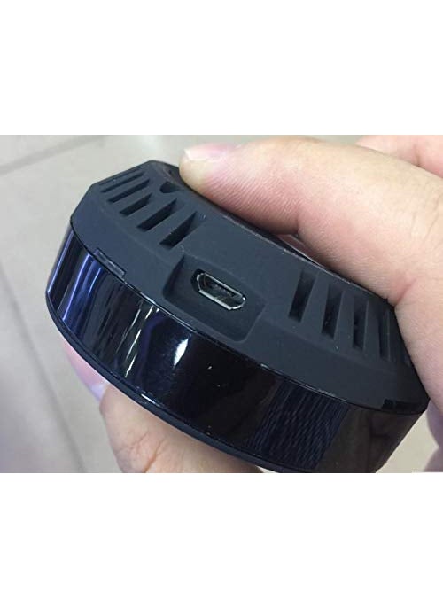 Maizic Fish Eye Black Beauty Round Wireless 360 Panoramic WiFi IP Camera with Infrared Night VisionLive ViewTwo Way Communication Motion Detection Remote View On Mobile