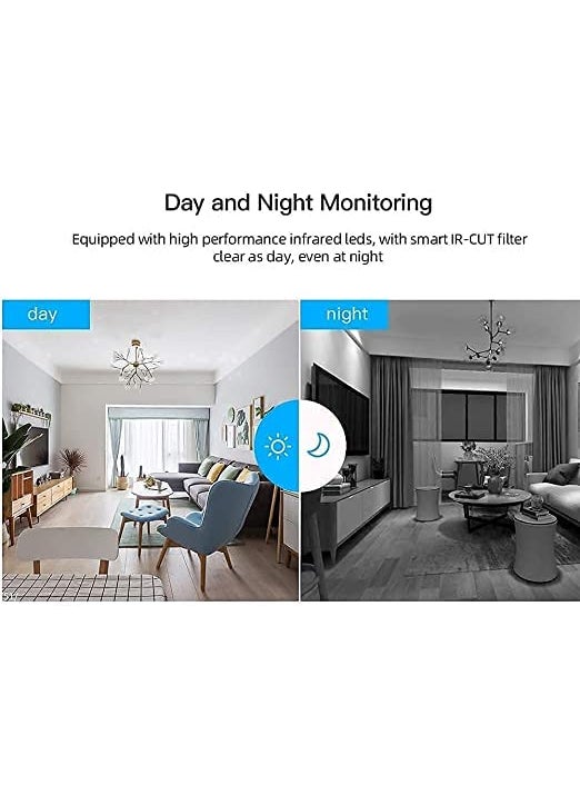 Favone IP Camera with Audio and Video Live Feed WiFi with Phone App Wireless 02 Mode Recording 1080p Hidden Tiny Hd Mini Nanny Cams with Motion Detection Night Vision
