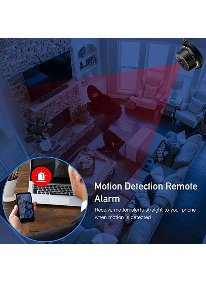 Favone IP Camera Hidden CCTV Security with Microphone Cloud Based Storage Night View Two Way Communication 64GB Card Supports IP Camera