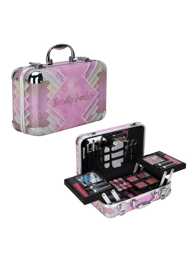 Ver Beauty Starter Carry-All Teen Makeup Kit Gift Set, Pink, 1 Count