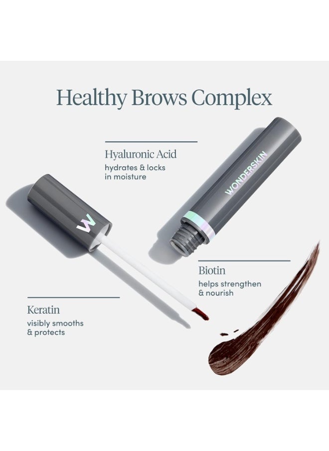 Wonderskin Dream Brow Eye Brow Gel, Long Lasting Eyebrow Gel, Waterproof, Transfer Proof Tinted Filler Eyebrow Mascara (Blonde)