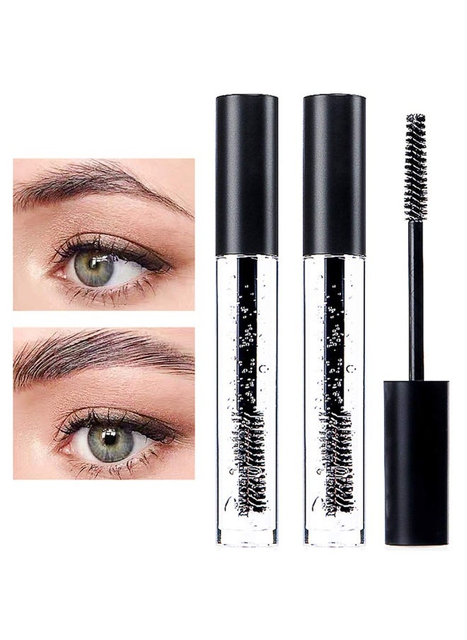 DAGEDA Clear Eyebrow Setting Gel, 2 Pack Brow Fix Gel, Waterproof And Sweat-Proof Eyebrow Repair Liquid Brows Styling Beauty Salon Home Use Makeup, 1.81oz