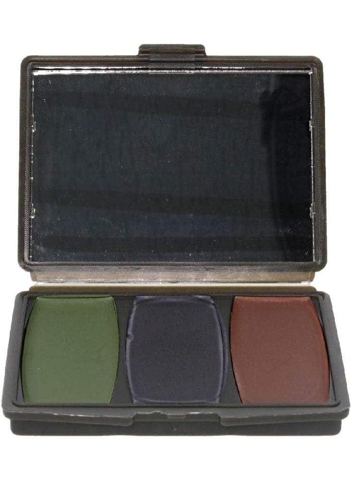 Hunters Specialties Camo-Compac 3/4/5 Color Makeup Kit - Pocket Size Long-Lasting Easy-to-Use Concealment Makeup for Hunting
