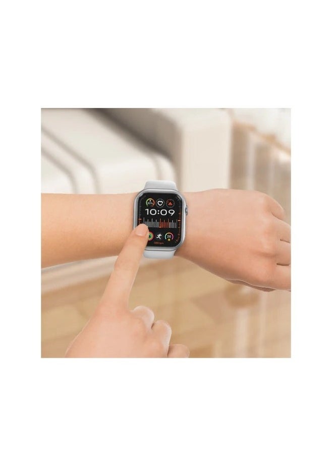 Smartwatch HOCO Y23 Sports Calling Edition – 2.02-inch Smooth Touch Screen, Bluetooth V5.0, Heart Rate & Sleep Monitoring, Physical Activity Tracker, Sedentary Reminder – White, Waterproof Smartwatch for Fitness, Calls, and Notifications