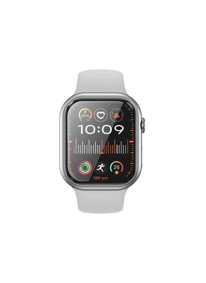Smartwatch HOCO Y23 Sports Calling Edition – 2.02-inch Smooth Touch Screen, Bluetooth V5.0, Heart Rate & Sleep Monitoring, Physical Activity Tracker, Sedentary Reminder – White, Waterproof Smartwatch for Fitness, Calls, and Notifications