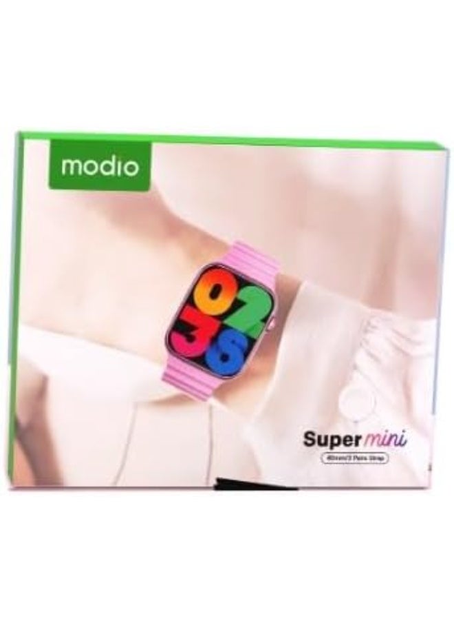 Super Mini Ladies Special Smart Watch With Three Set Strap With Wireless Charging