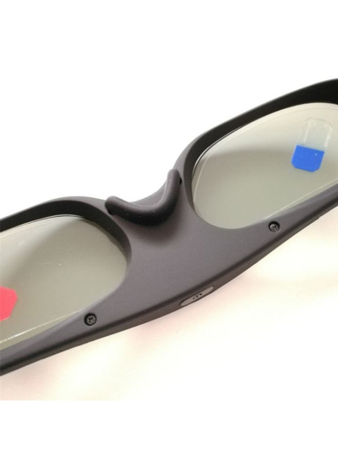 DLP Active Shutter 3D Glasses Suitable For Polar Rice Nut Acer Otu Code Lixun 3D Projector-Color:Black Neutral