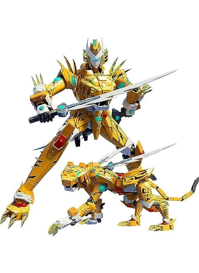 Animal Transforming Robot Toys Tiger Leopard Action Figure for Kids Deformation Robot for Boys  Girls Ages 6-12