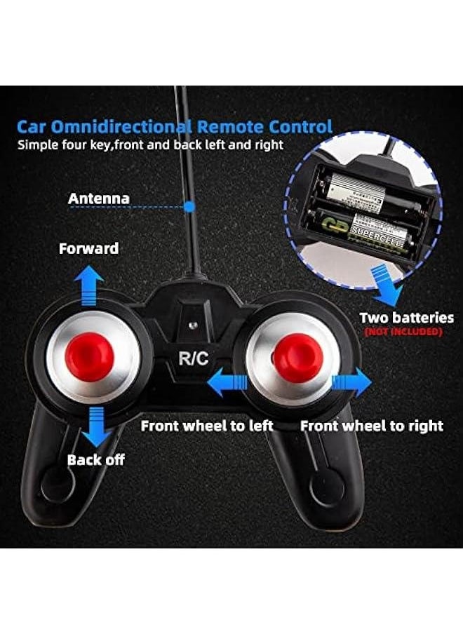 Remote Control 1/24 Ford Mustang Shelby GT500 RC Model Car, Toys for Kids and Adults Blue