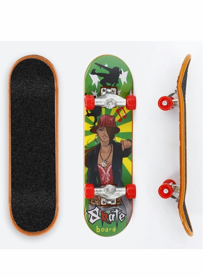 12 Pack Fingerboards Finger Skateboards Toy Mini Fingerboards Skateboards Set Finger Toy Skateboards Gifts for Skate Lovers Finger Skater Finger Party Favors Random Style (Multi Style)