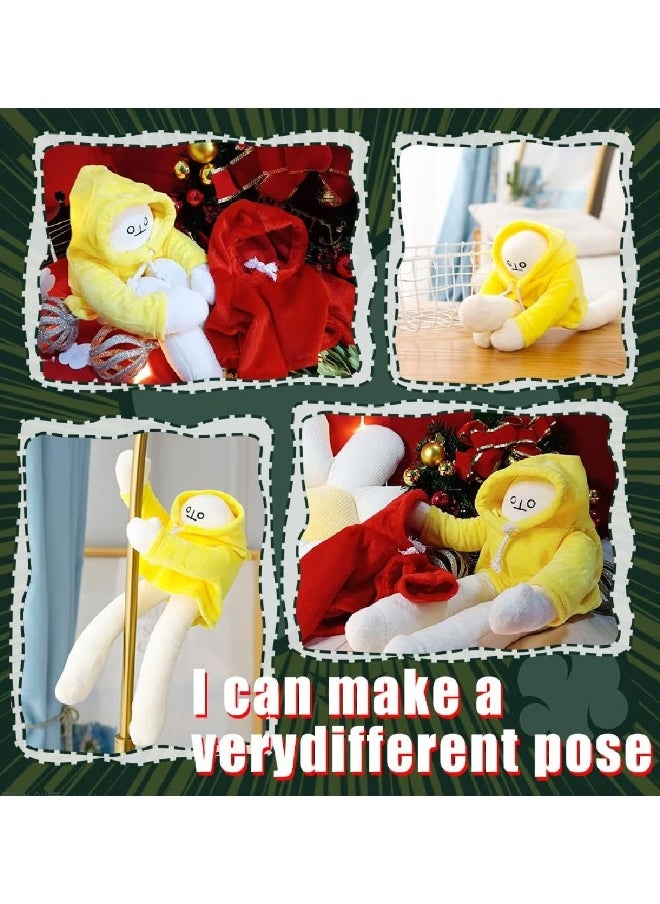 16-inch Bananaman Creative Plush Toy With Changeable Clothes
