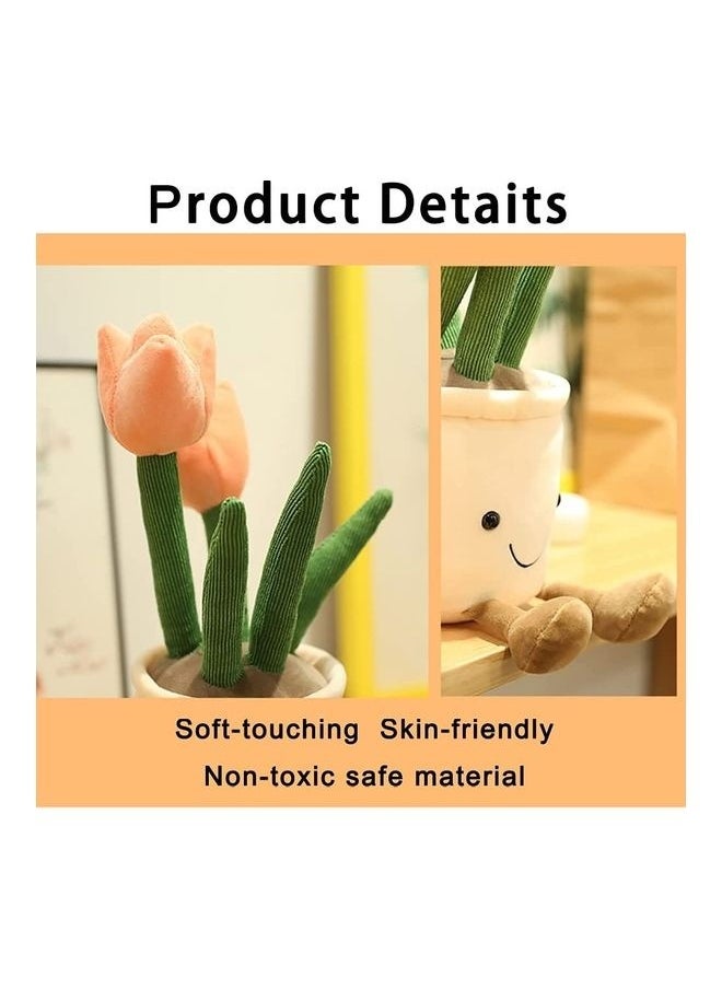 Soft Fluffy Stuffed Toy Tulip 13inch