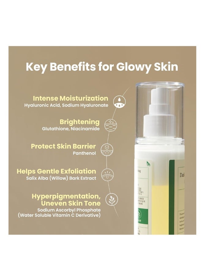 AXIS-Y Dark Spot Correcting Brightening Toner with 98% Glutathione & 5% Niacinamide, Brightening & Soothing Toner with Hyaluronic Acid, Vegan & Free Korean Skincare