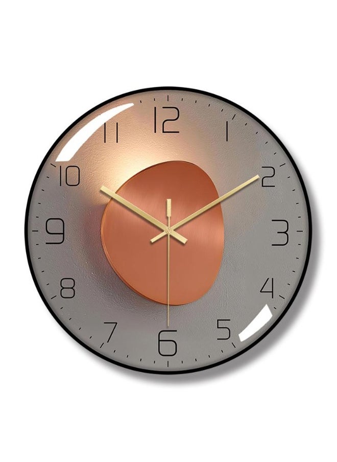 12 Inch Fashionable Silent Wall Clock Minimalist Clock