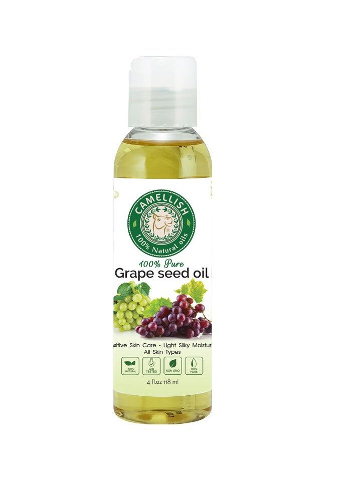 Natural grab seed oil 118 mll for hair and skin by camellish